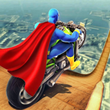 Super Hero Bike Mega Ramp APK